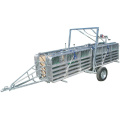 Livestock Equipment Portable Sheepyards With Trailer Single Axle